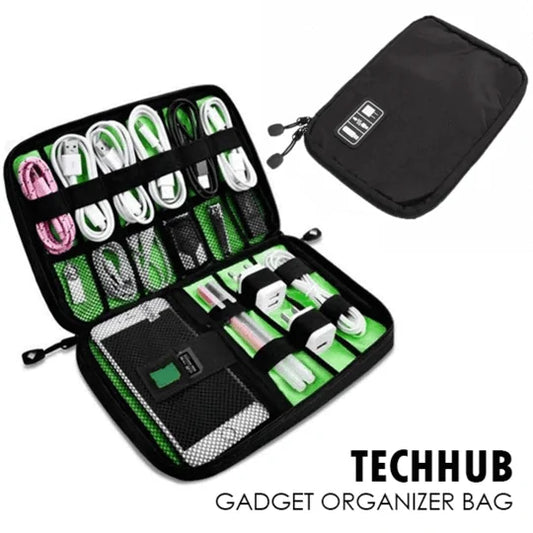 Portable Gadget Organizer Bag